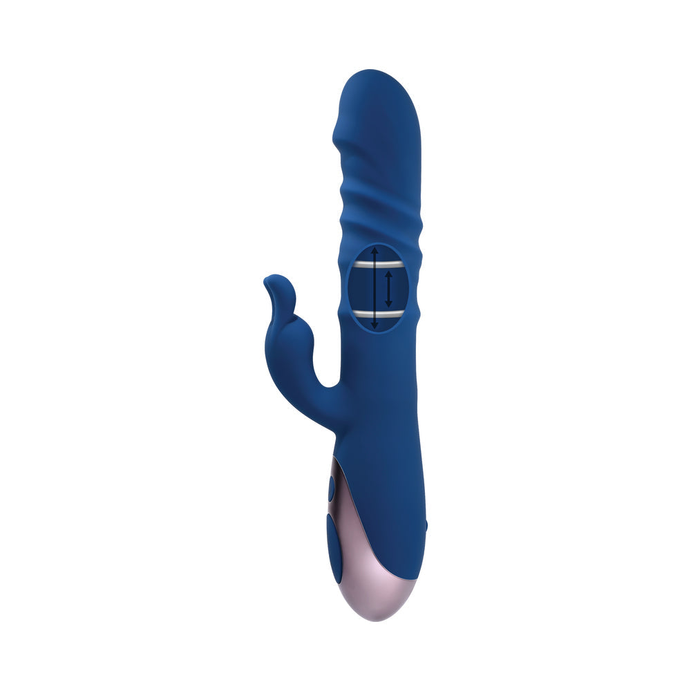 Evolved Ringer Thrusting Rabbit Vibe Blu