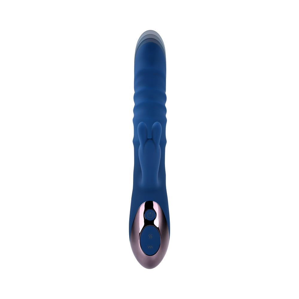 Evolved Ringer Thrusting Rabbit Vibe Blu