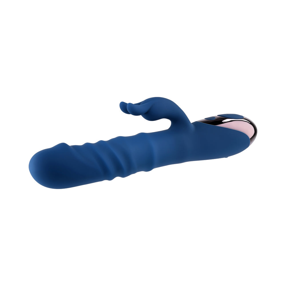 Evolved Ringer Thrusting Rabbit Vibe Blu