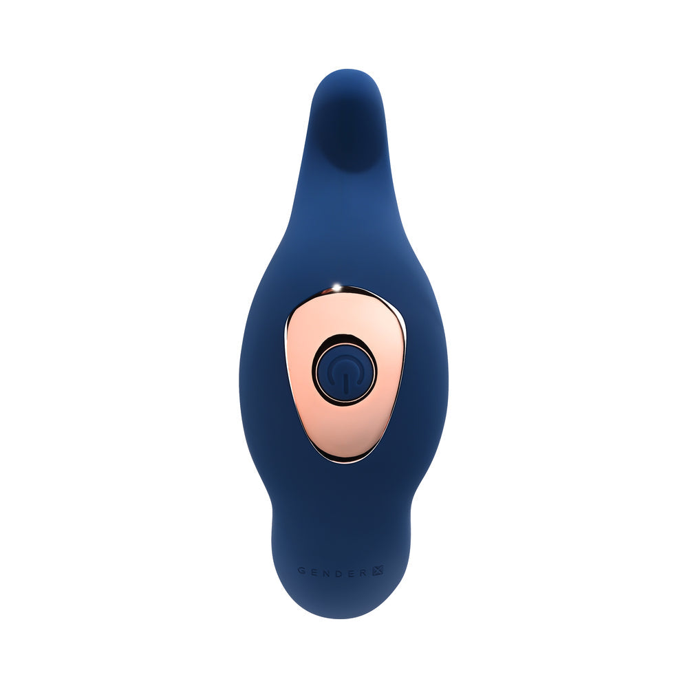 GX True Blue Thrusting Vibrator