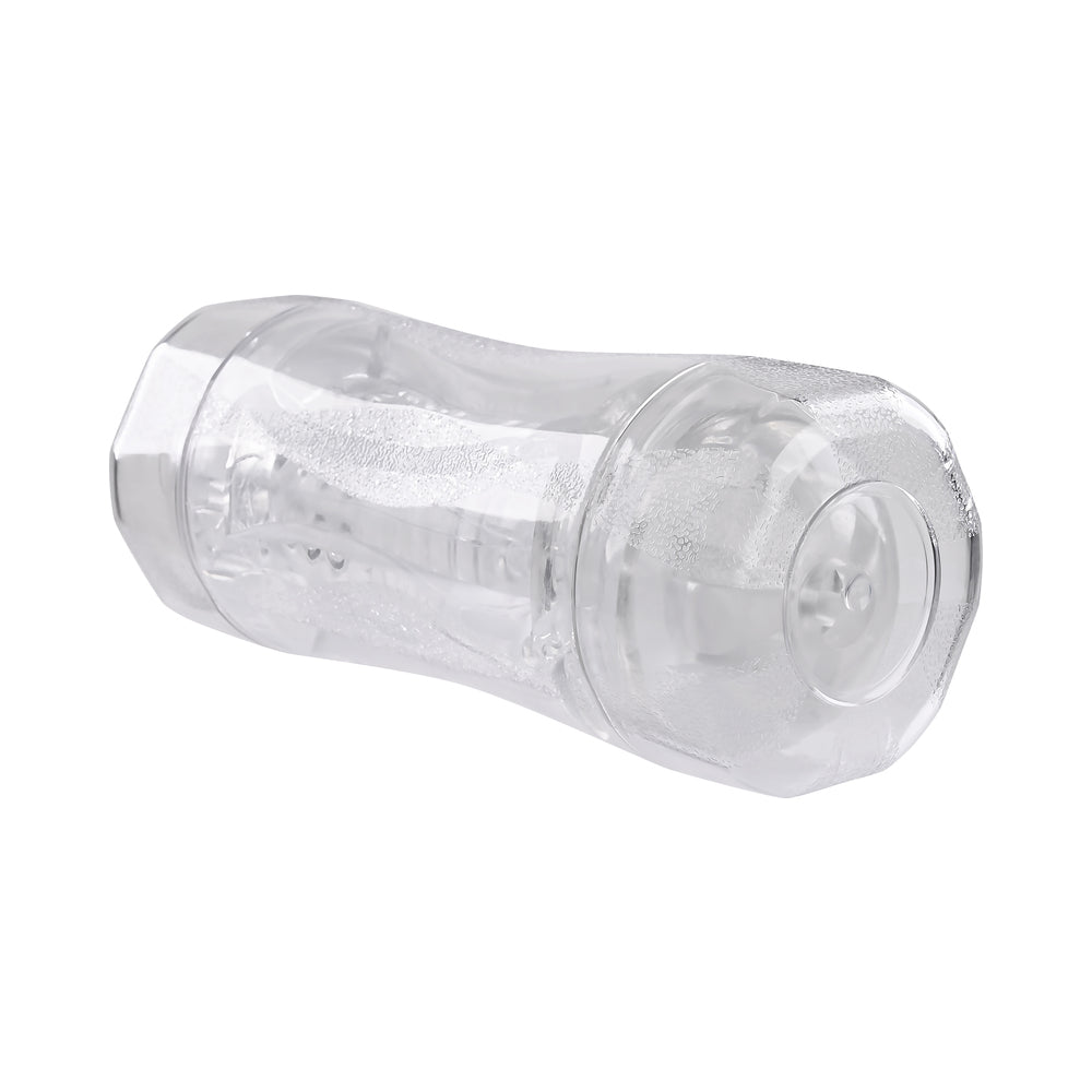 Gender X Double Fantasy Dual Entry Stroker Clear