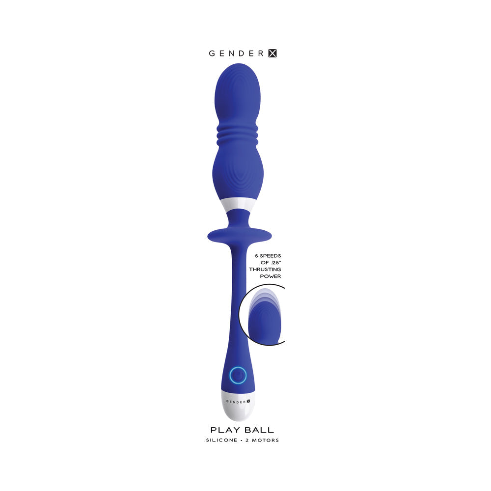 GX PlayBall Dual Orb Vibrator Blue