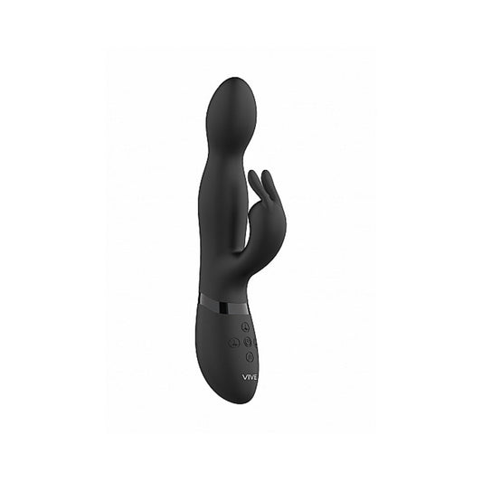 VIVE NIVA Rabbit Vibrator Black