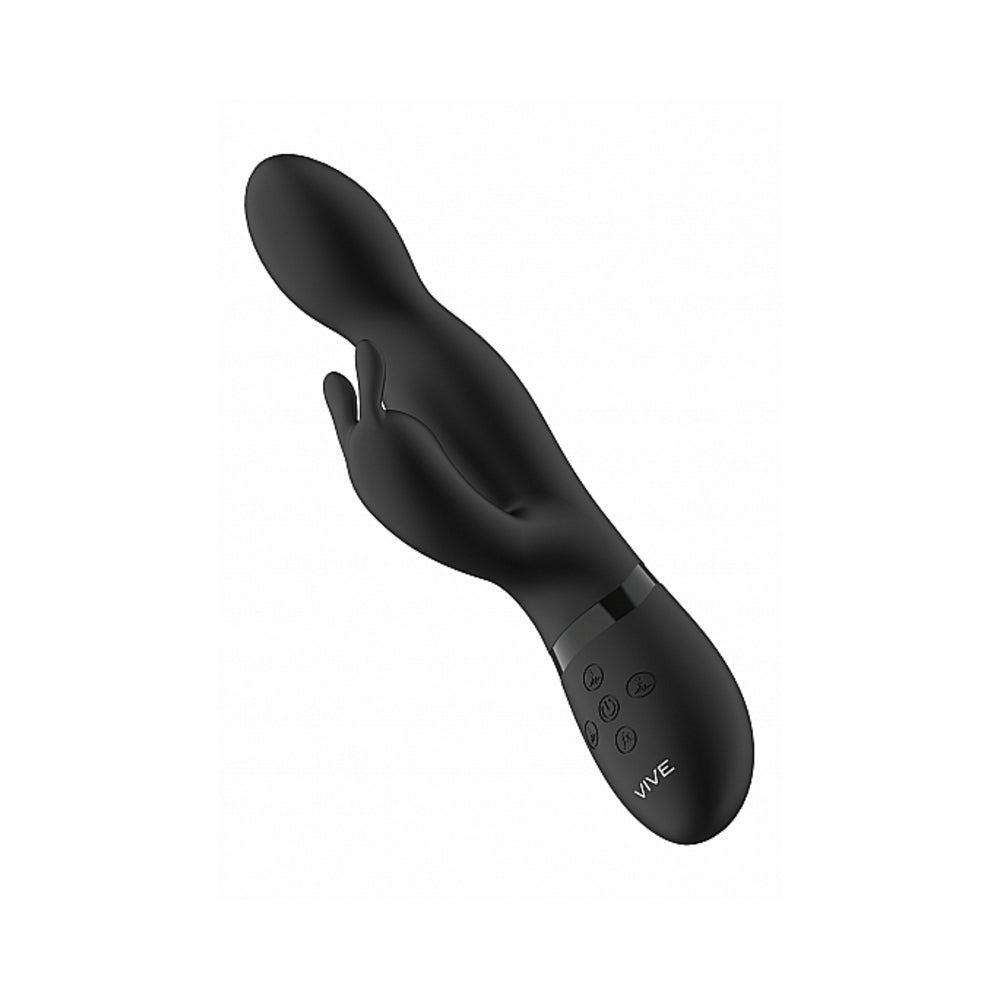 VIVE NIVA Rabbit Vibrator Black