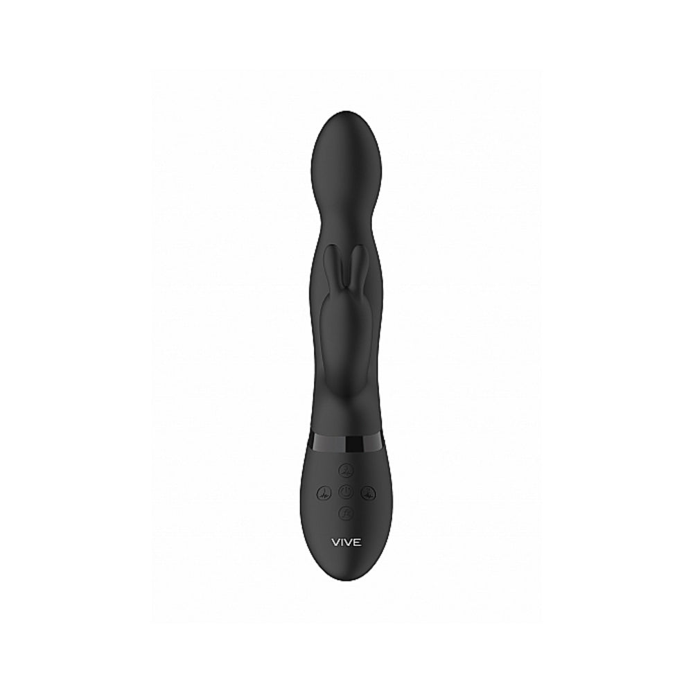 VIVE NIVA Rabbit Vibrator Black