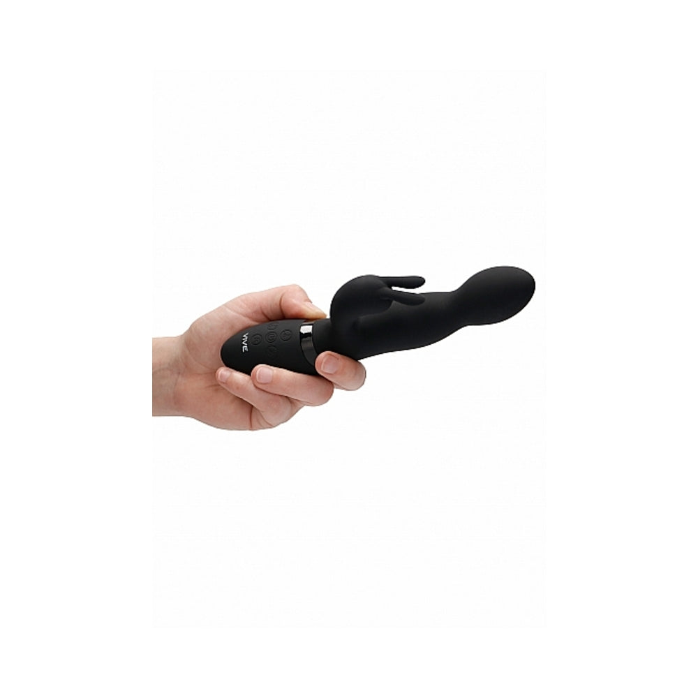 VIVE NIVA Rabbit Vibrator Black