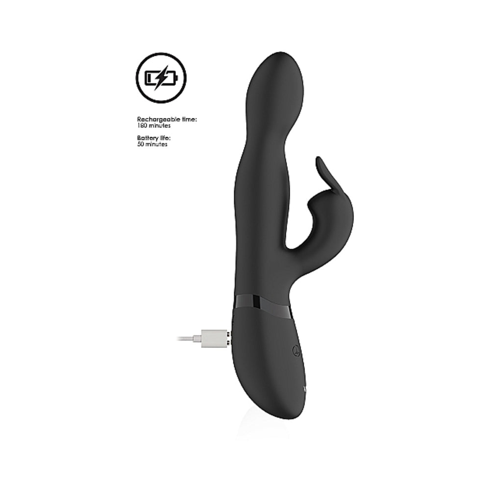 VIVE NIVA Rabbit Vibrator Black