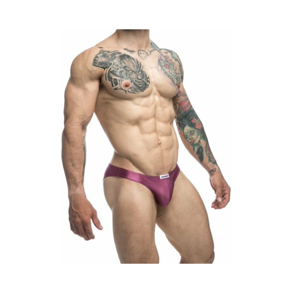 MaleBasics JUSTIN + SIMON Classic Bikini Wine S