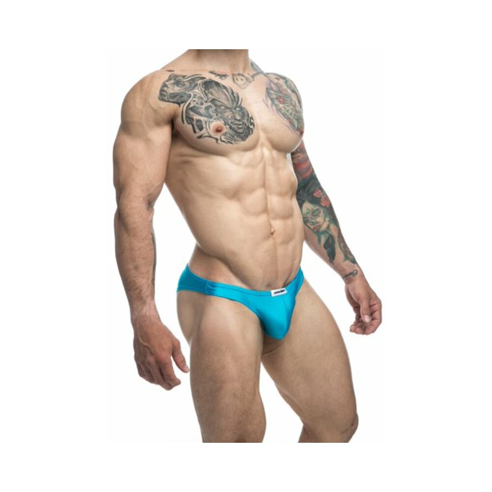 MaleBasics JUSTIN + SIMON Classic Bikini Turquoise S