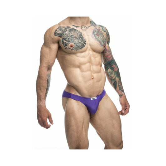 MaleBasics JUSTIN + SIMON Classic Bikini Purple S