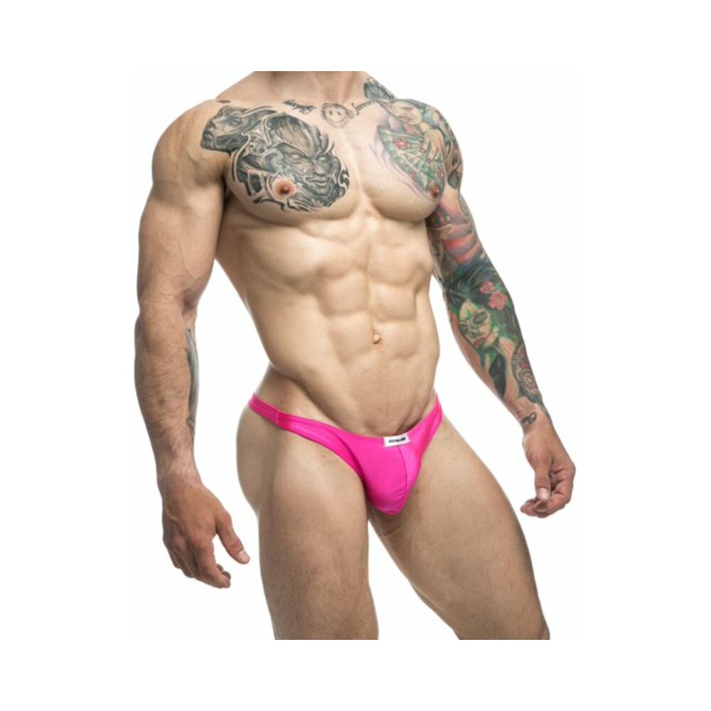 MaleBasics JUSTIN + SIMON Classic Tanga Pink 2XL