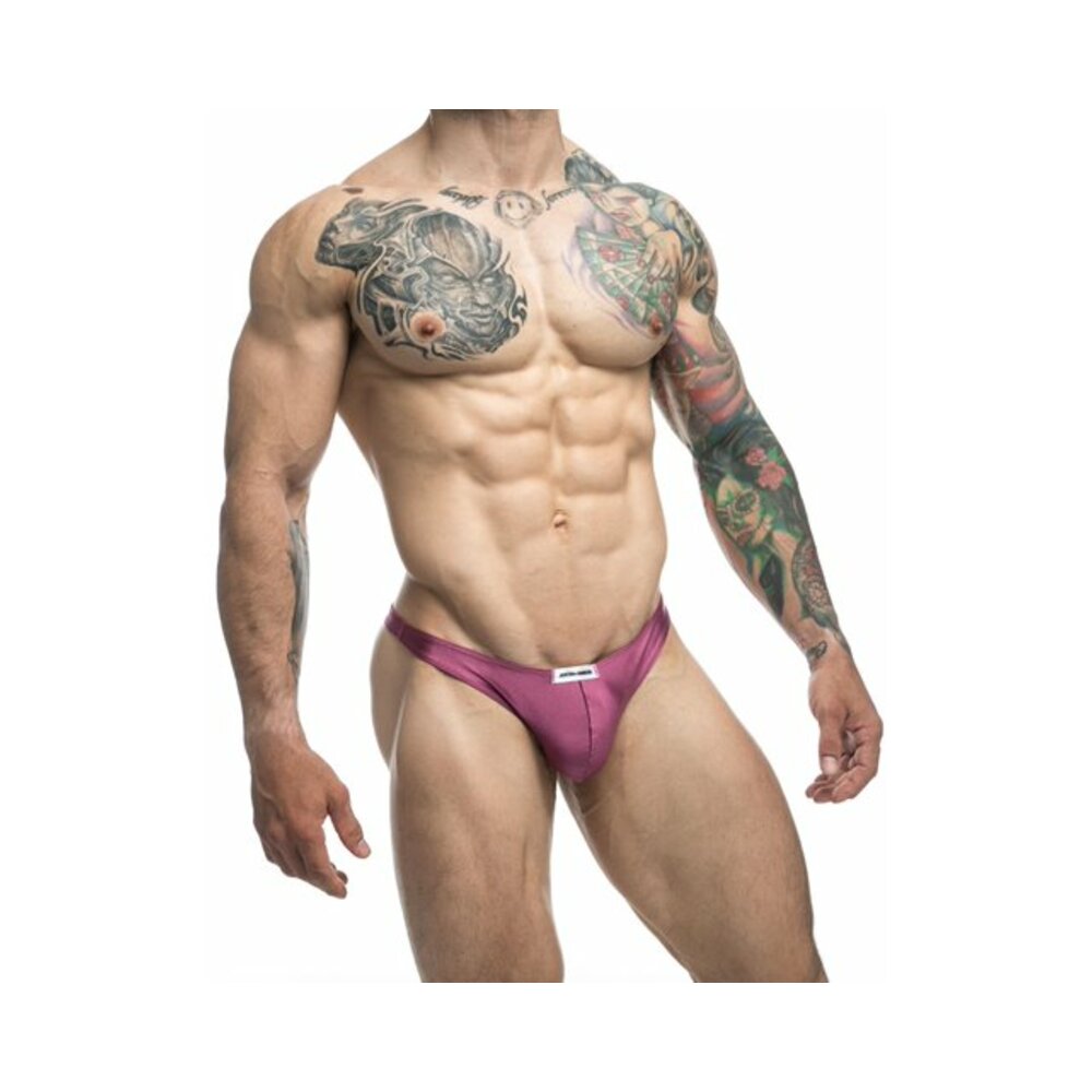 MaleBasics JUSTIN + SIMON Classic Tanga Wine 2XL