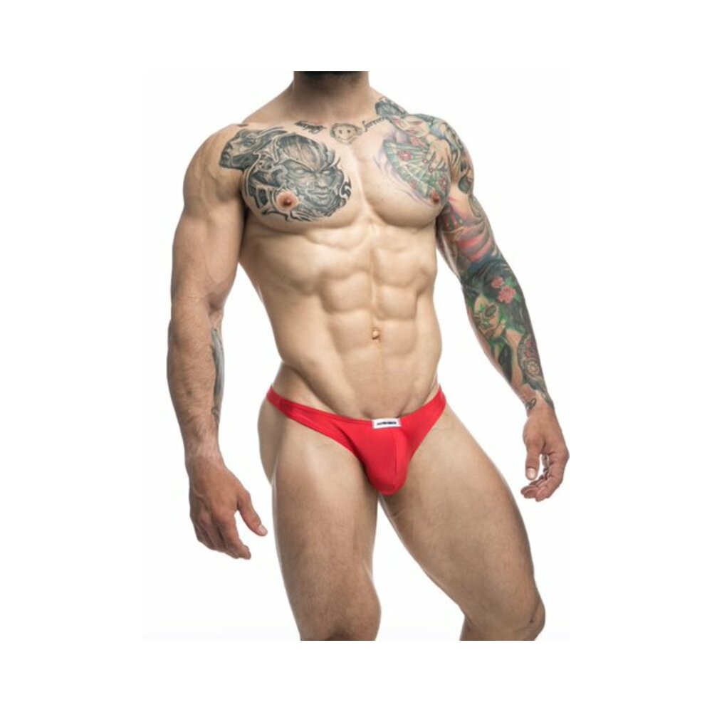 MaleBasics JUSTIN + SIMON Classic Tanga Red 2XL