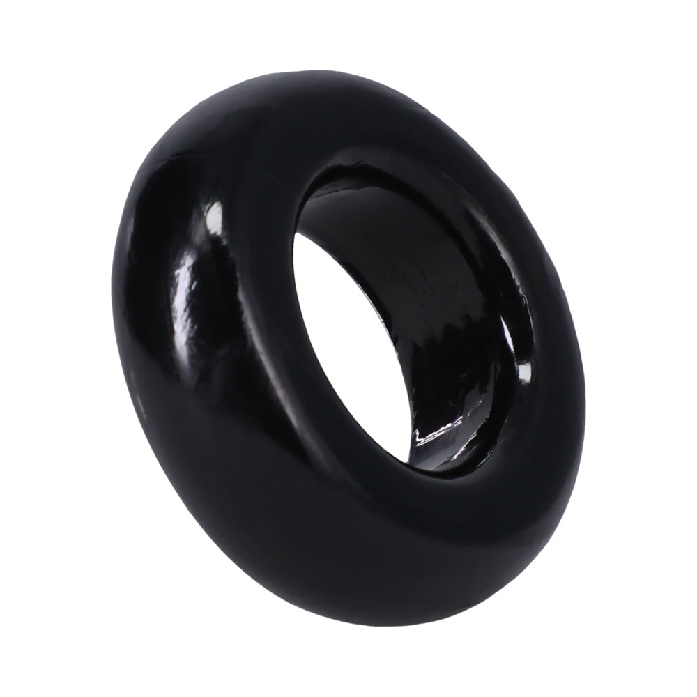 Anillo en forma de C de 4X de Rock Solid The Donut, color negro