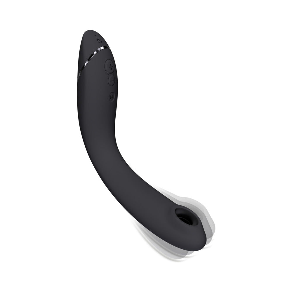 Estimulador de aire Womanizer OG G-Spot Pleasure, color gris oscuro