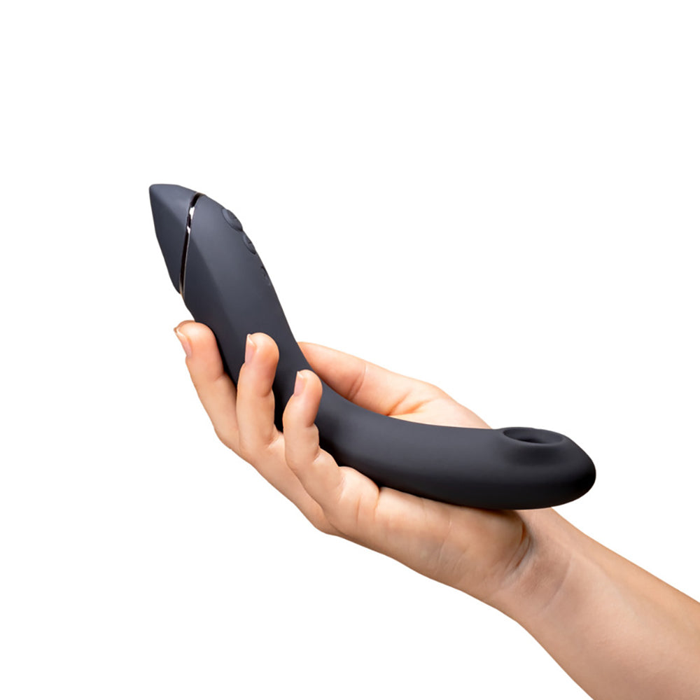 Estimulador de aire Womanizer OG G-Spot Pleasure, color gris oscuro