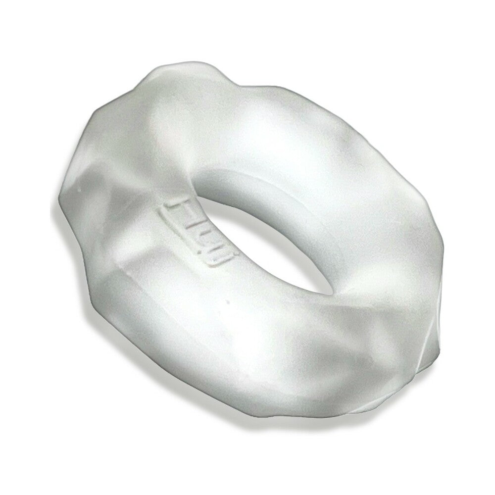 Anillo para el pene táctil Fractal de Hunkyjunk, transparente