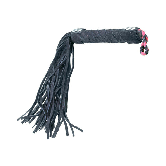 Ple'sur 15.5 in. Leather Flogger Black