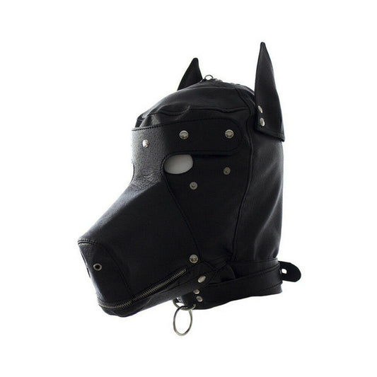 Ple'sur Locking Dog Hood ZipperMouth Blk