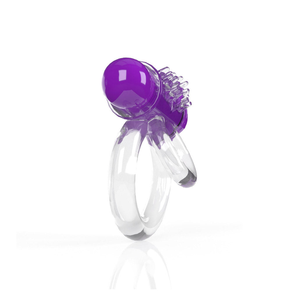 Anillo vibrador doble para el pene Screaming O 4B DoubleO 6 Grape