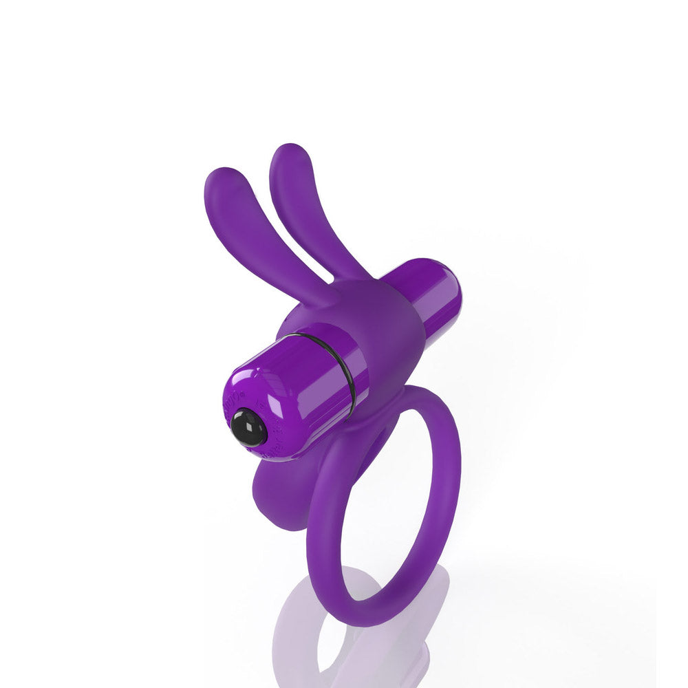 Anillo vibrador para el pene doble Screaming O 4B Ohare Grape