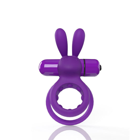 Anillo vibrador para el pene doble Screaming O 4T Ohare Grape