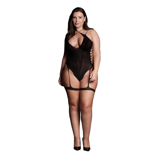 Le Desir Shade Metis Body Garter Blk QS