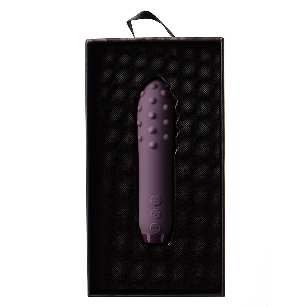 Je Joue Duet Vibrador Bala Multisuperficie Recargable de Silicona Púrpura