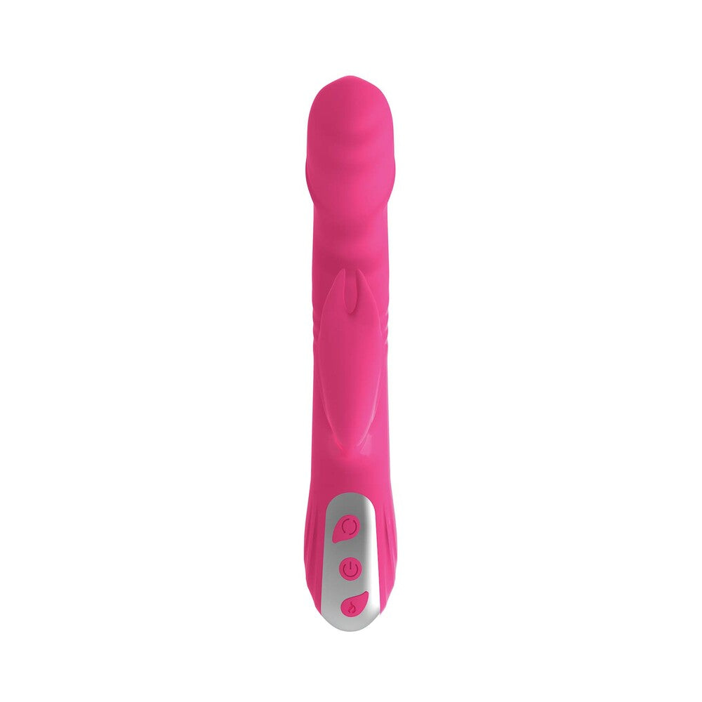 Estimulador doble Passion Tickler Heat Up rosa