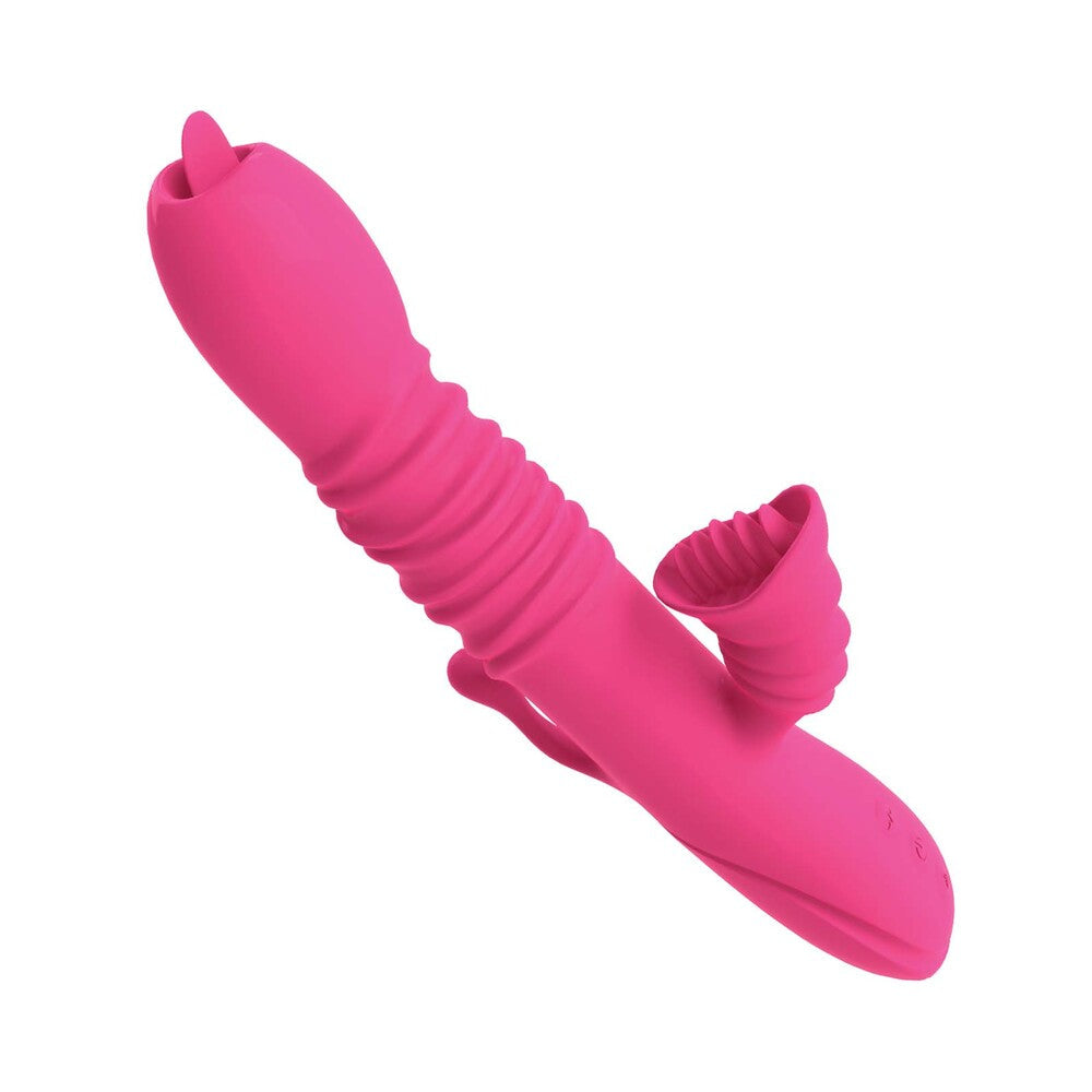 Passion Dual Massager Heat Up Pink