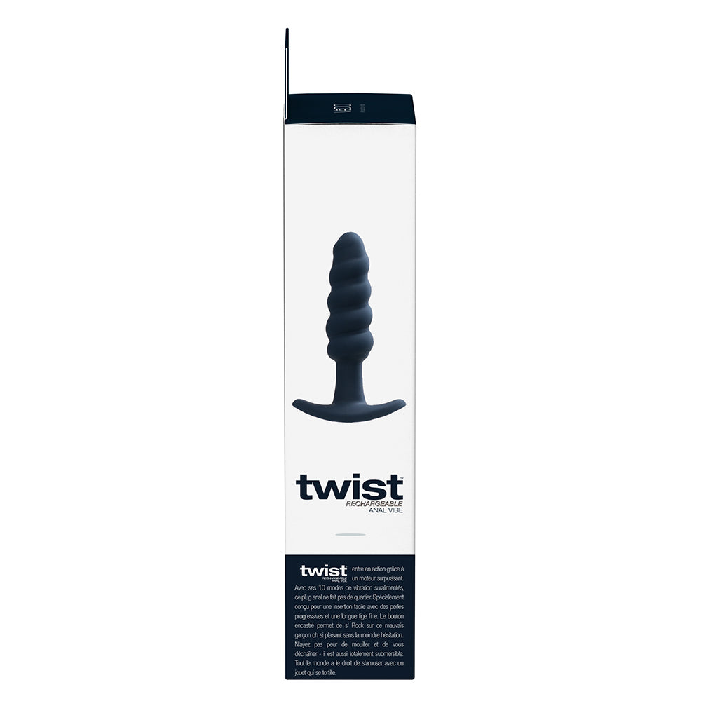 VeDO Twist Vibrating Anal Plug Black