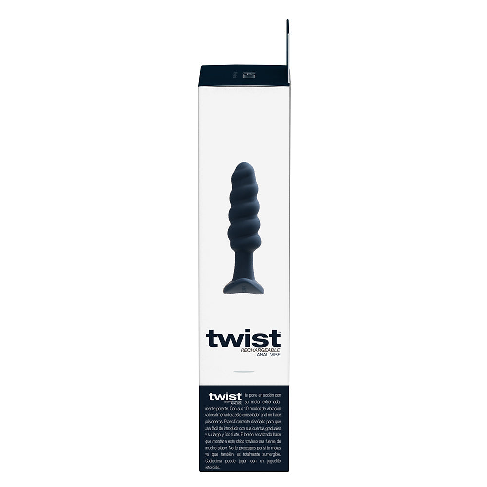 VeDO Twist Vibrating Anal Plug Black