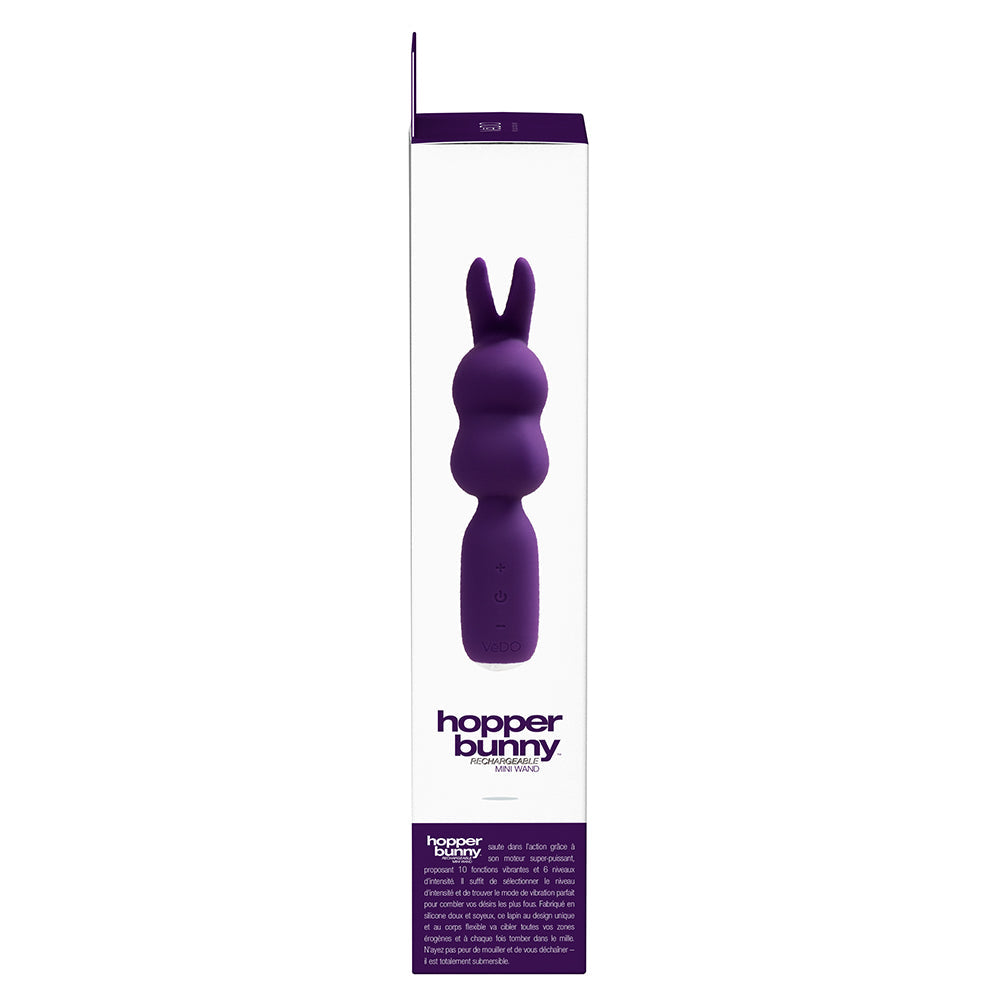 VeDO Hopper Bunny Mini Wand Vibr Purple