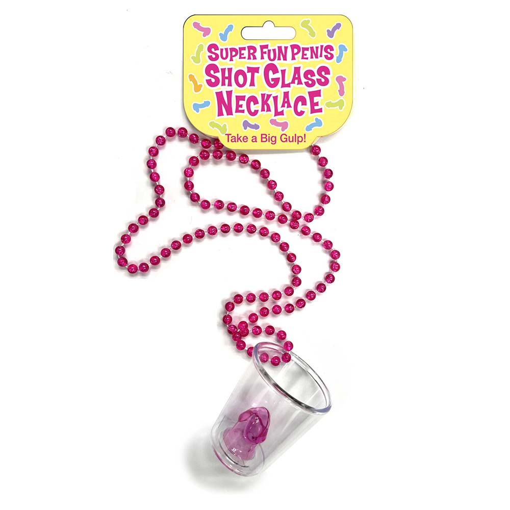 Super Fun Penis Shot Glass Necklace