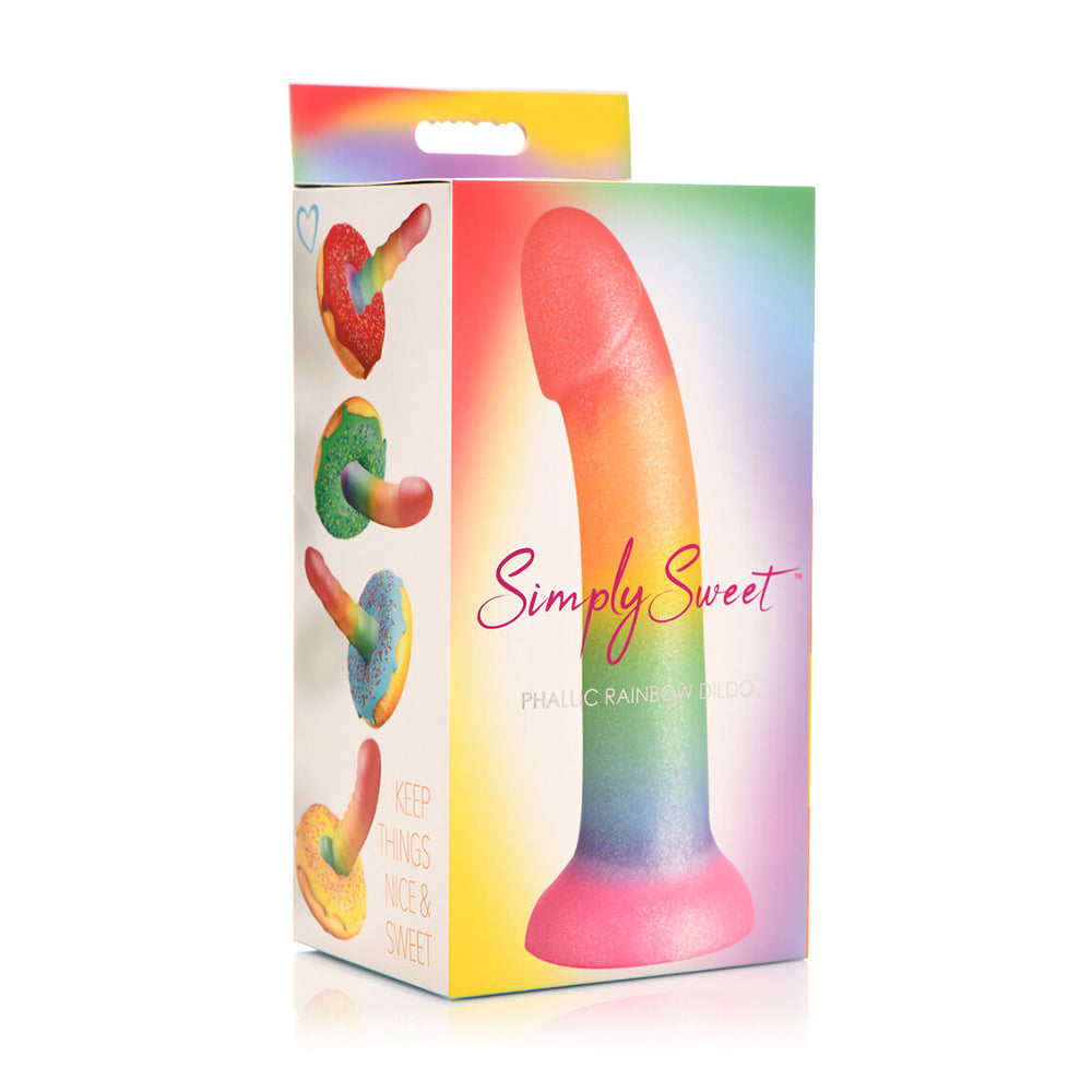 Simply Sweet Phallic Sili Dildo 6.5in Ra