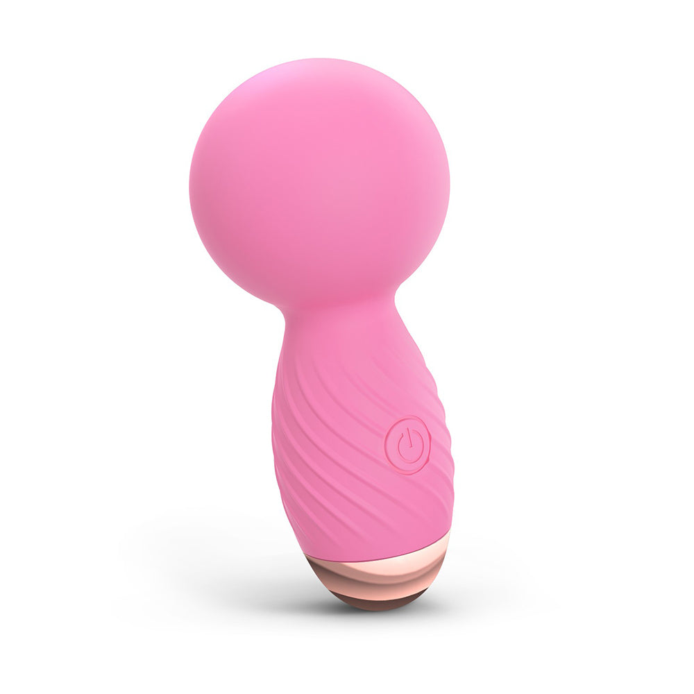 Mini vibrador de silicona recargable Itsy Bitsy de Love to Love Pink Passion