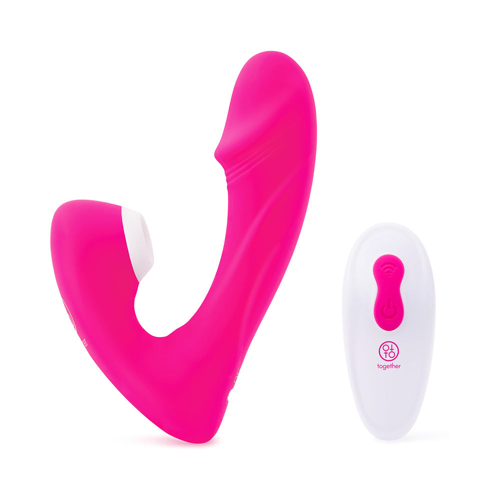 Together Internal Kiss RC Vibrator Pink