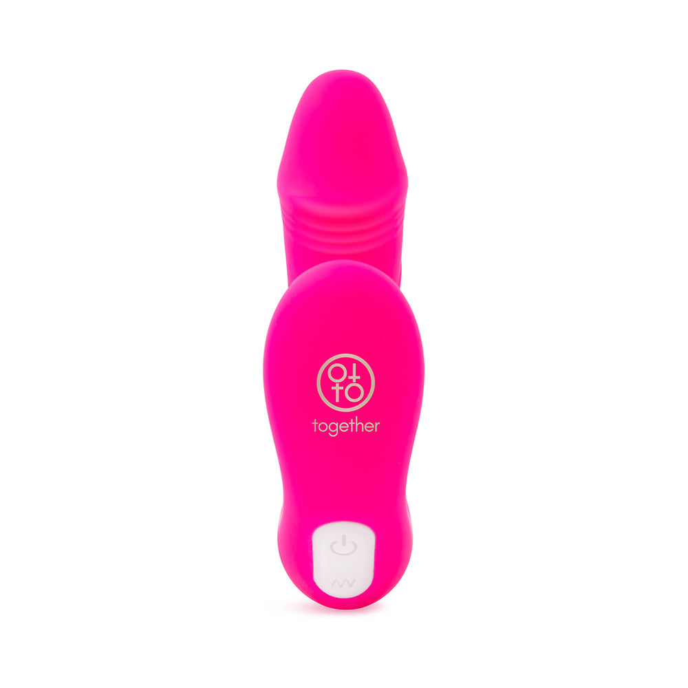 Together Internal Kiss RC Vibrator Pink