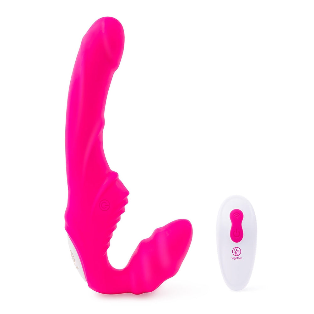 Together Strapless RC Vibrator Pink