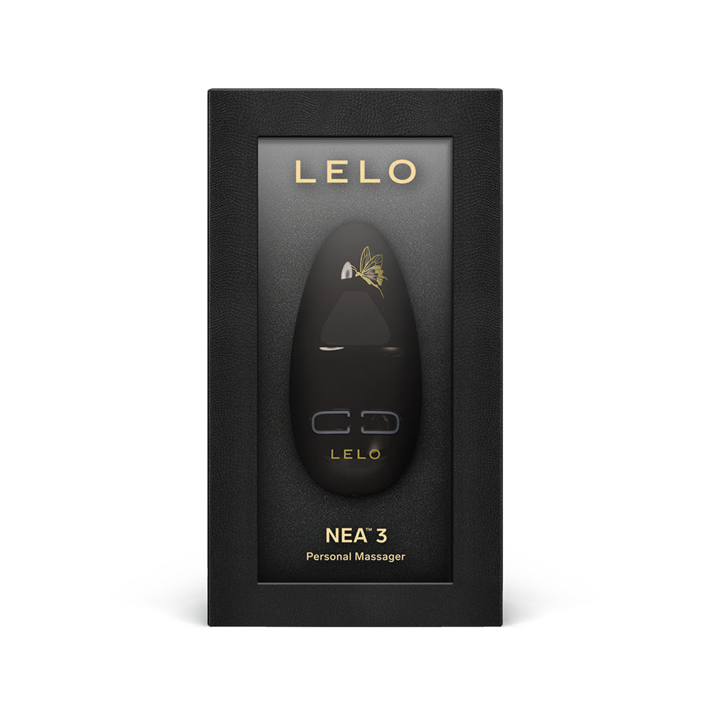 Lelo NEA 3 Mini vibrador de silicona recargable negro