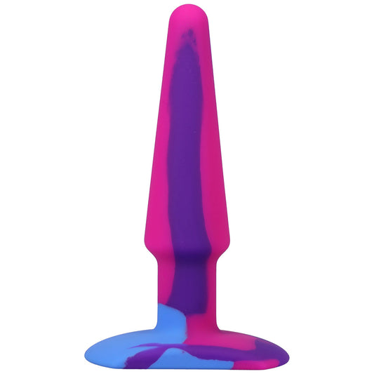 A-Play Groovy Sili Anal Plug 5in Berry