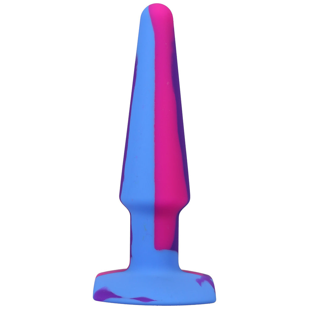 A-Play Groovy Sili Anal Plug 5in Berry