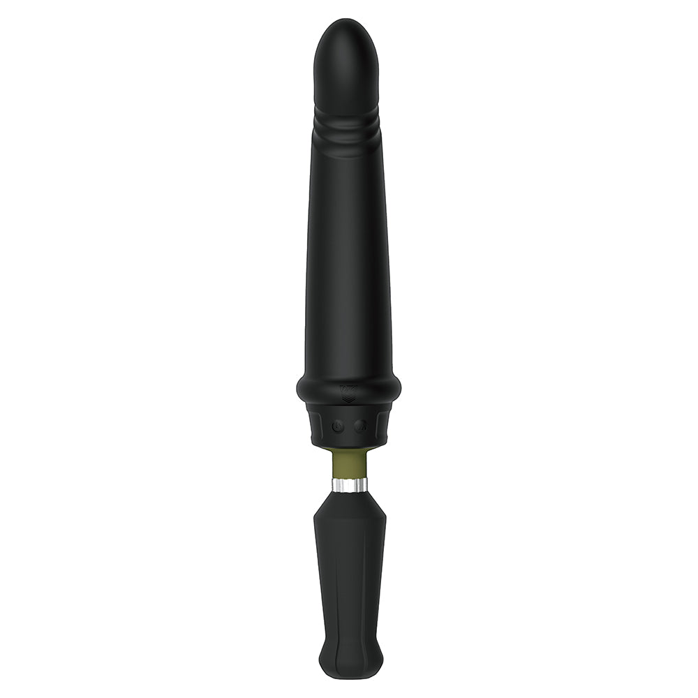 Máquina de follar modular con control remoto 3 en 1 Fort Troff FT GUNNER, color negro