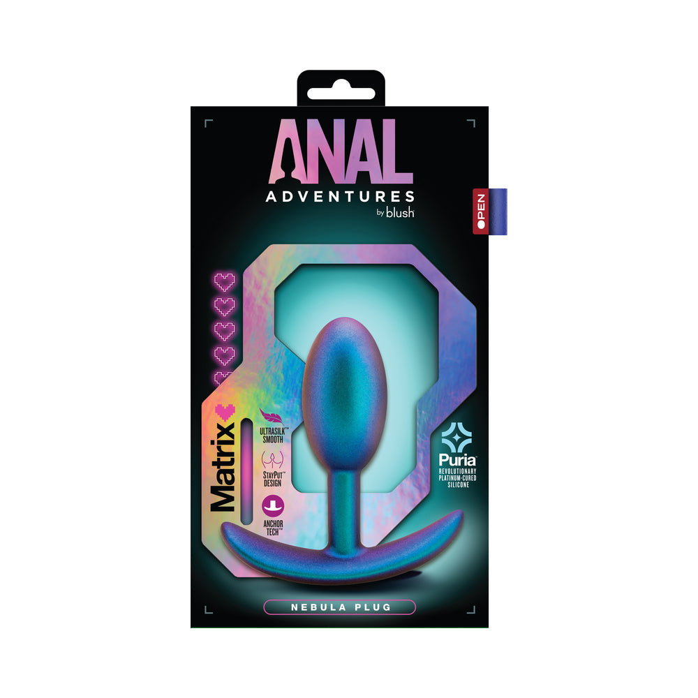 Anal Adventures Matrix Nebula Plug Blue