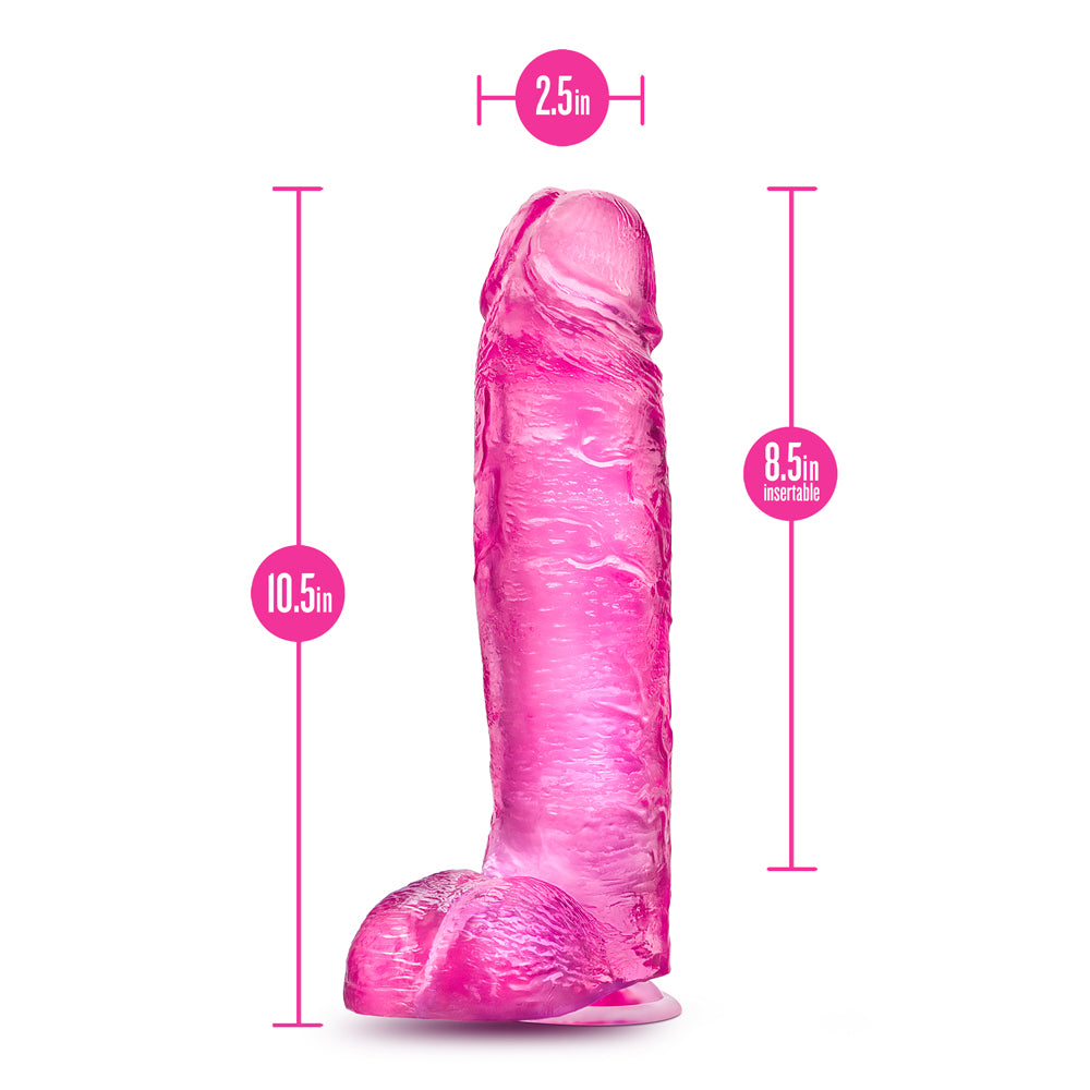 B Yours Plus Big n Bulky 10in Pink