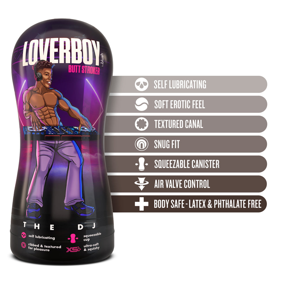 Loverboy The DJ Self Lube Stroker Br