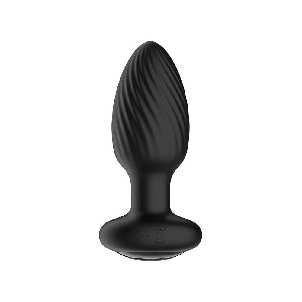 Nexus Tornado Anal Plug w/Remote Black