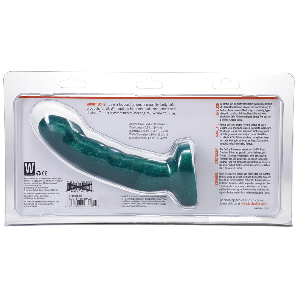 Tantus Acute Medium-Firm Emerald