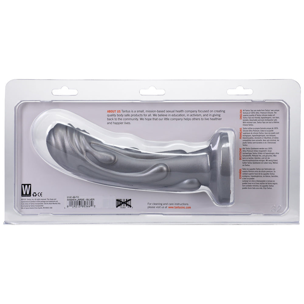 Tantus Magma Medium-Firm Silver