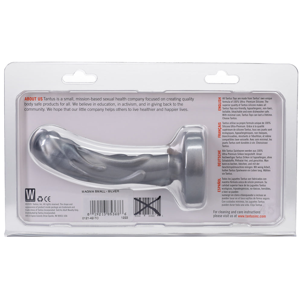 Tantus Mini Magma Firm Silver